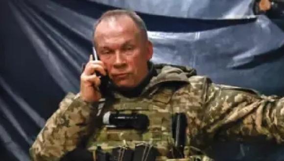 El comandante en jefe de las Fuerzas Armadas de Ucrania, Oleksandr Sirski. (Foto de AP)