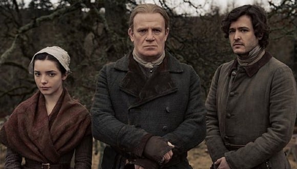 Mark Lewis Jones, Alexander Vlahos y Jessica Reynolds interpretarán a la familia Christie en la sexta temporada de "Outlander" (Foto: Starz)