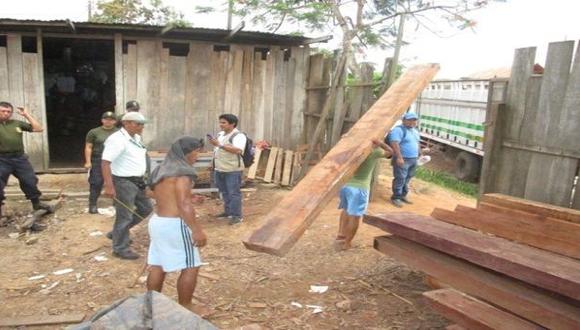 Ucayali: Decomisan madera ilegal valorizada en S/. 30.000