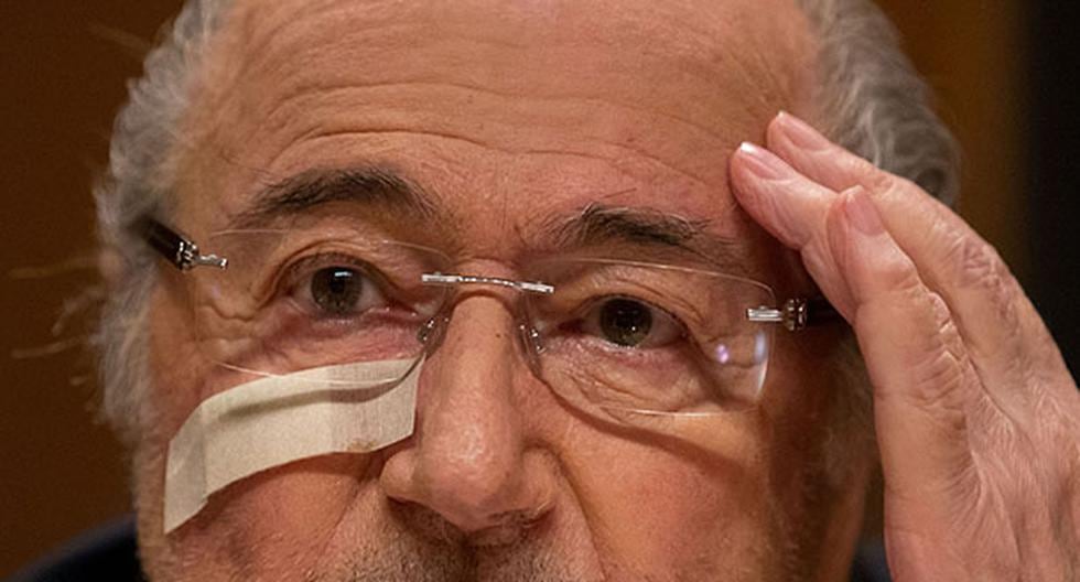 Joseph Blatter no esperaba esta respuesta del TAS. (Foto: Getty Images)