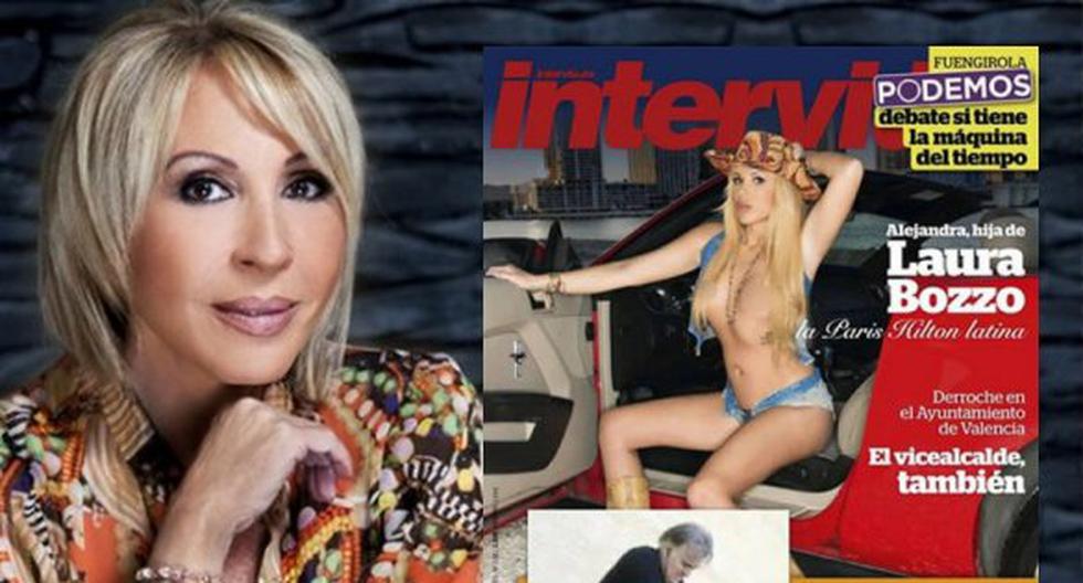 Laura Bozzo habla del desnudo de su hija. (Foto: Difusión/ Revista Interviú)