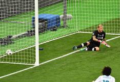 Karius y el terrible error para el gol de Karim Benzema