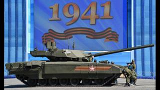 El papelón del sofisticado tanque ruso Armata T-14
