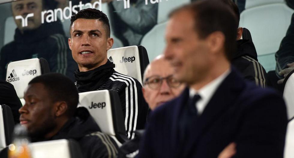 Juventus había informado que Cristiano Ronaldo tenía \"gravedad leve\" en el muslo derecho. | Foto: Getty