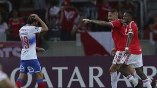 Internacional goleó 3-0 a Católica con doblete de Paolo Guerrero por la Copa Libertadores