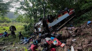 Tragedia en Nicaragua: mueren al menos 16 personas en el accidente de un autobús, entre ellas 13 venezolanos