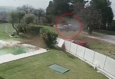 El video viral que muestra a dos Ferraris salir volando tras choque