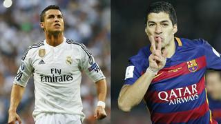 Cristiano igualó a Luis Suárez en la tabla de goleadores