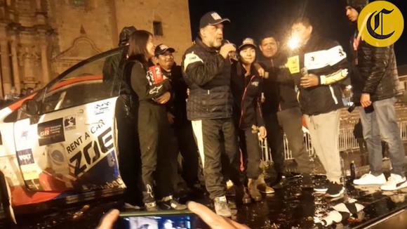 Ricardo Dasso y el gran gesto en la premiación de Caminos del Inca (Video: Christian Cruz Valdivia)