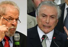 Lula pide elecciones en Brasil: "Queremos que Temer se vaya ya"