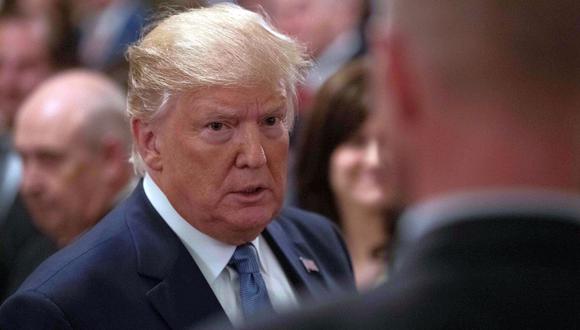 Las réplicas de Trump se producen después de la polémica surgida este fin de semana al filtrarse unos documentos redactados desde 2017. (Foto: AFP)