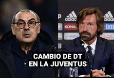 Juventus: Andrea Pirlo es anunciado como nuevo DT tras la destitución de Sarri