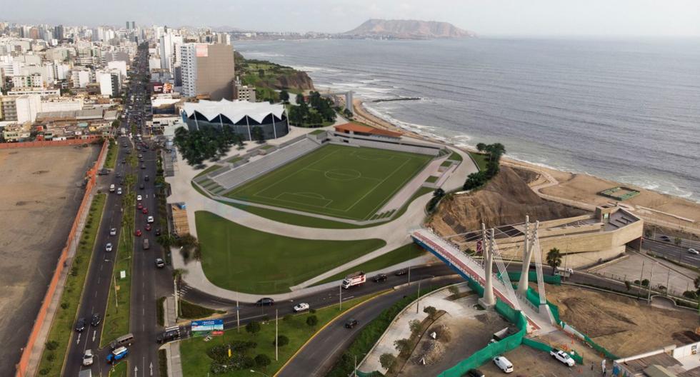 El alcalde Luis Molina señaló que, en el área del estadio se contempla construir un parque con 6.700 metros cuadrados de áreas verdes. (Foto: Municipalidad de Miraflores)