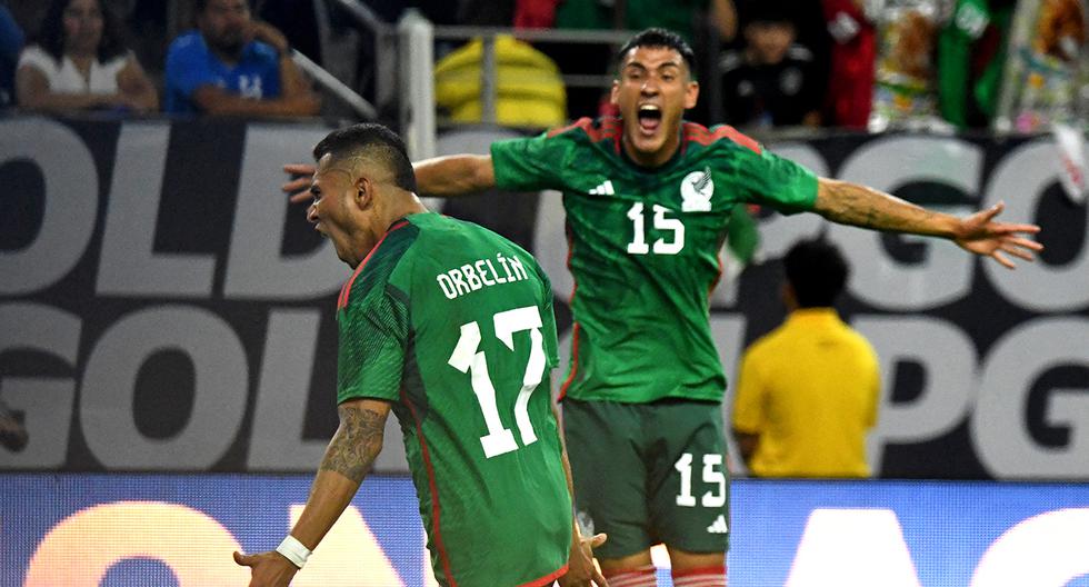 Canal 5 transmitió partido entre México y Honduras por la primera fecha de la Copa Oro. Foto: AFP