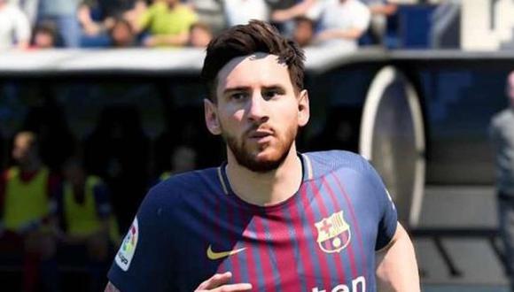 Lionel Messi en FIFA. (EA)