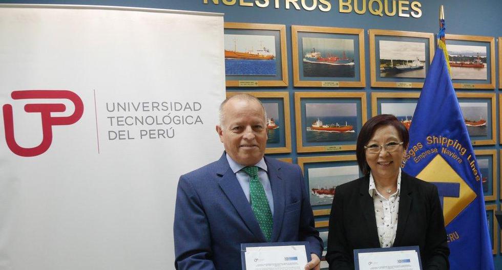 UTP firmó un convenio con Transgas Shipping Lines, compañía naviera peruana dedicada al transporte marítimo de GLP, petroquímicos e hidrocarburos. (Foto: UTP)