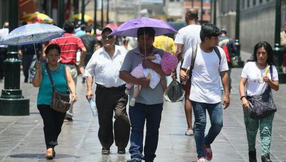 El Servicio Nacional de Meteorología e Hidrología del Perú pronosticó que la temperatura máxima para el viernes 28 de diciembre será de 27°C en Lima Oeste. (Foto: GEC)