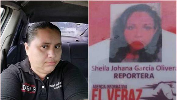 Las periodistas Sheila Johana García y Yesenia Mollinedo fueron asesinadas en Veracruz, México. (Redes sociales).