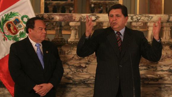 Durante el segundo gobierno de Alan García ( 2006-2011 ), el dirigente aprista Luis Alva Castro fue ministro del Interior y también presidente del Congreso de la República. (Foto: Archivo El Comercio)