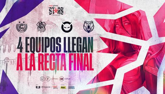 El torneo de League of Legends llega a su etapa final. (Foto: LVP Perú)