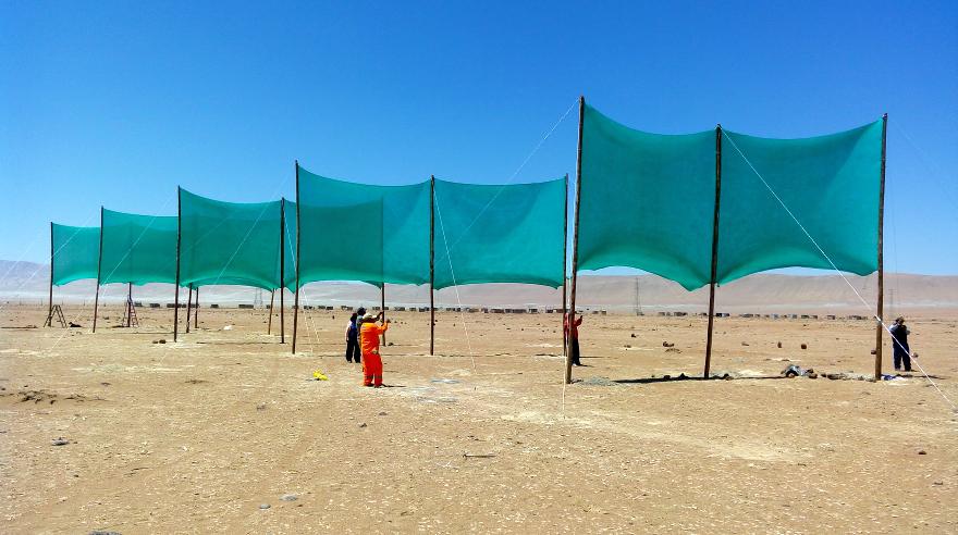 Abel Cruz señaló que con el presupuesto implementarán el sistema de captación de agua en una asociación de vecinos del distrito de Calana, en Tacna. (Foto: ONG Movimiento Peruanos Sin Agua)