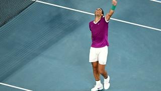 Por sexta vez: el tenista español Rafael Nadal llegó a la final del Australian Open