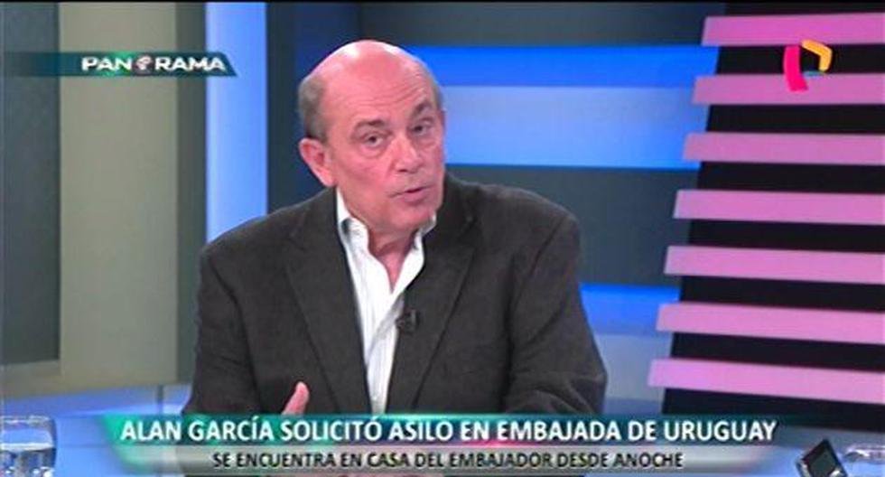 El viceministro de Relaciones Exteriores se pronunció sobre el caso de Alan García. (Panorama)
