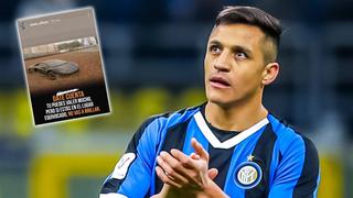 Alexis Sánchez muestra su incomodidad por no jugar en el Inter y compartió curioso mensaje