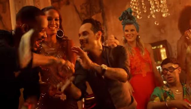 Marc Anthony, Will Smith y Bad Bunny acaban de lanzar el tema ‘Está rico’, que grabaron juntos. (Foto: Captura de video)