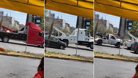 La peculiar escena tuvo lugar en México y video causa furor en las redes sociales. | FOTO: @jasa95 / TikTok