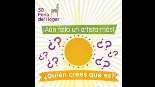 Feria del Hogar 2014: este será el artista sorpresa del evento