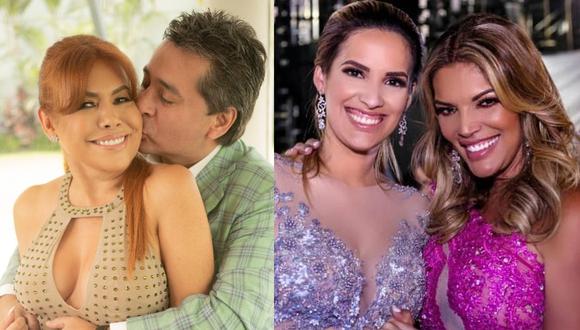 Magaly Medina se pronuncia luego que Jessica Newton reveló sus intenciones de tener un hijo con Alfredo Zambrano. (Foto: @magalymedinav/@jessicanewtonoficial).