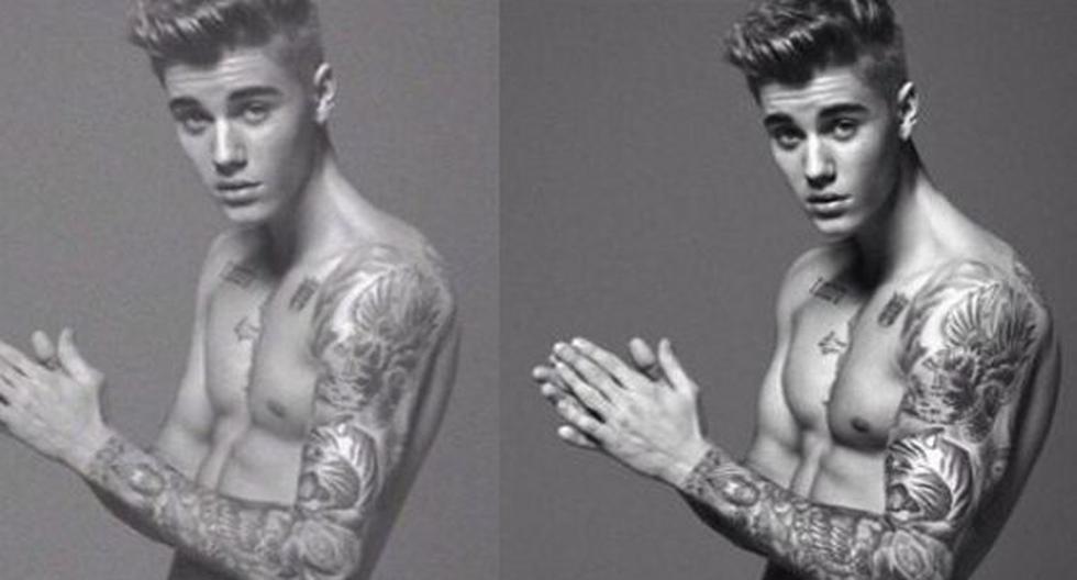 Mira el verdadero semidesnudo que hizo Justin Bieber para Calvin Klein. (Foto: Twitter)