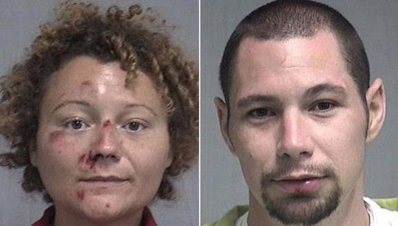 Megan Mondanaro y Aaron Thomas fueron detenidos por conducir bajo efectos del alcohol.