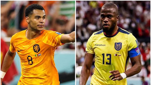 Ecuador vs. Países Bajos chocarán por la segunda fecha del Mundial Qatar 2022. (Foto: EFE/Composición)