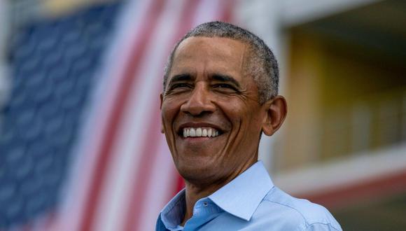 Barack Obama habla en un mitin en Orlando, Florida, el 27 de octubre de 2020. (Foto: Ricardo ARDUENGO / AFP).
