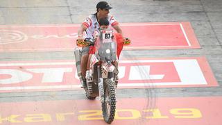 Dakar 2019: Lalo Burga fue el mejor peruano en Motos