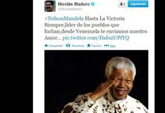 Nicolás Maduro recuerda a Nelson Mandela como un líder de los pueblos