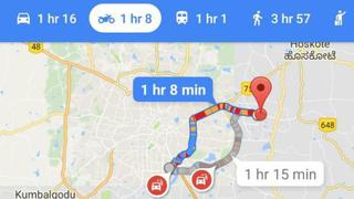 Google Maps incluye en su navegación a motociclistas