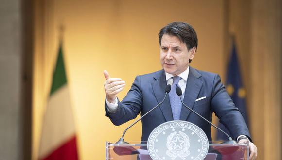 El primer ministro italiano Giuseppe Conte. (EFE/EPA/FILIPPO ATTILI)