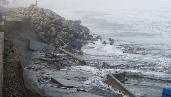 Congresista pide declarar en emergencia tres playas de Trujillo