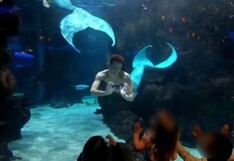Sabrina Rose reencarna a la ‘Sirenita’ y se gana la vida en un acuario: la historia de cómo hace feliz a los niños