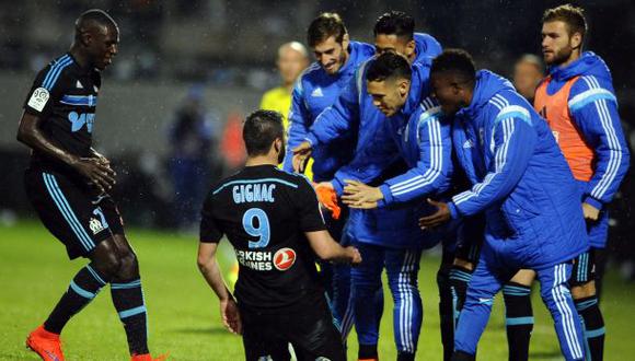 Olympique de Marsella venció 2-0 a Metz y rompió mala racha