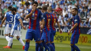 Barcelona: Luis Suárez marcó el 2-0 tras genial jugada de Messi