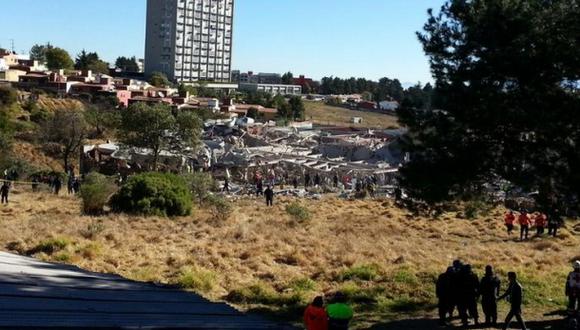 YouTube: hospital infantil mexicano en ruinas tras explosión