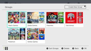 Nintendo Switch: ya puedes organizar tus juegos por grupos con la última actualización de la consola