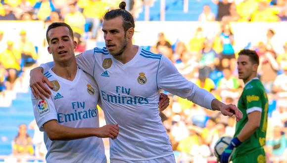 Real Madrid venció 3-0 a Las Palmas con doblete de Gareth Bale. (Foto: AFP)