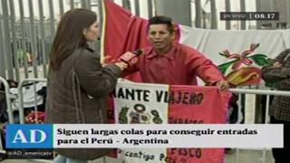 Perú vs. Argentina: incidentes en 2do día de venta de entradas