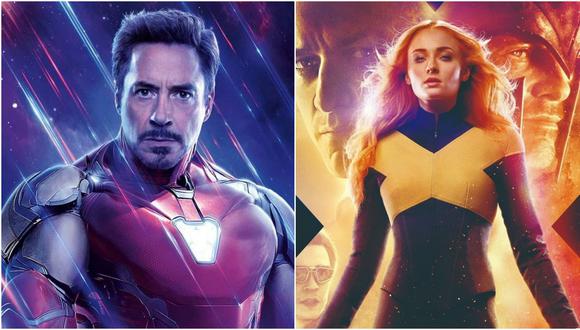 De izquierda a derecha Iron Man y Jean Grey; personajes representativos de Disney y Fox que desde el 2019 pertenecen a la misma compañía. Foto: Disney.