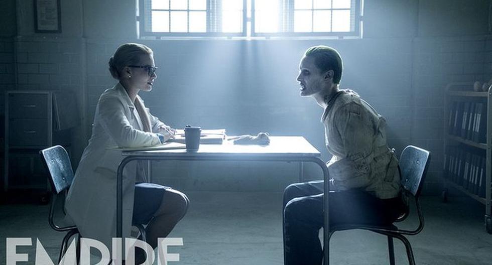 Margot Robbie es Harley Quinn y Jared Leto es el Joker en 'Suicide Squad' (Foto: Warner Bros. / Empire)